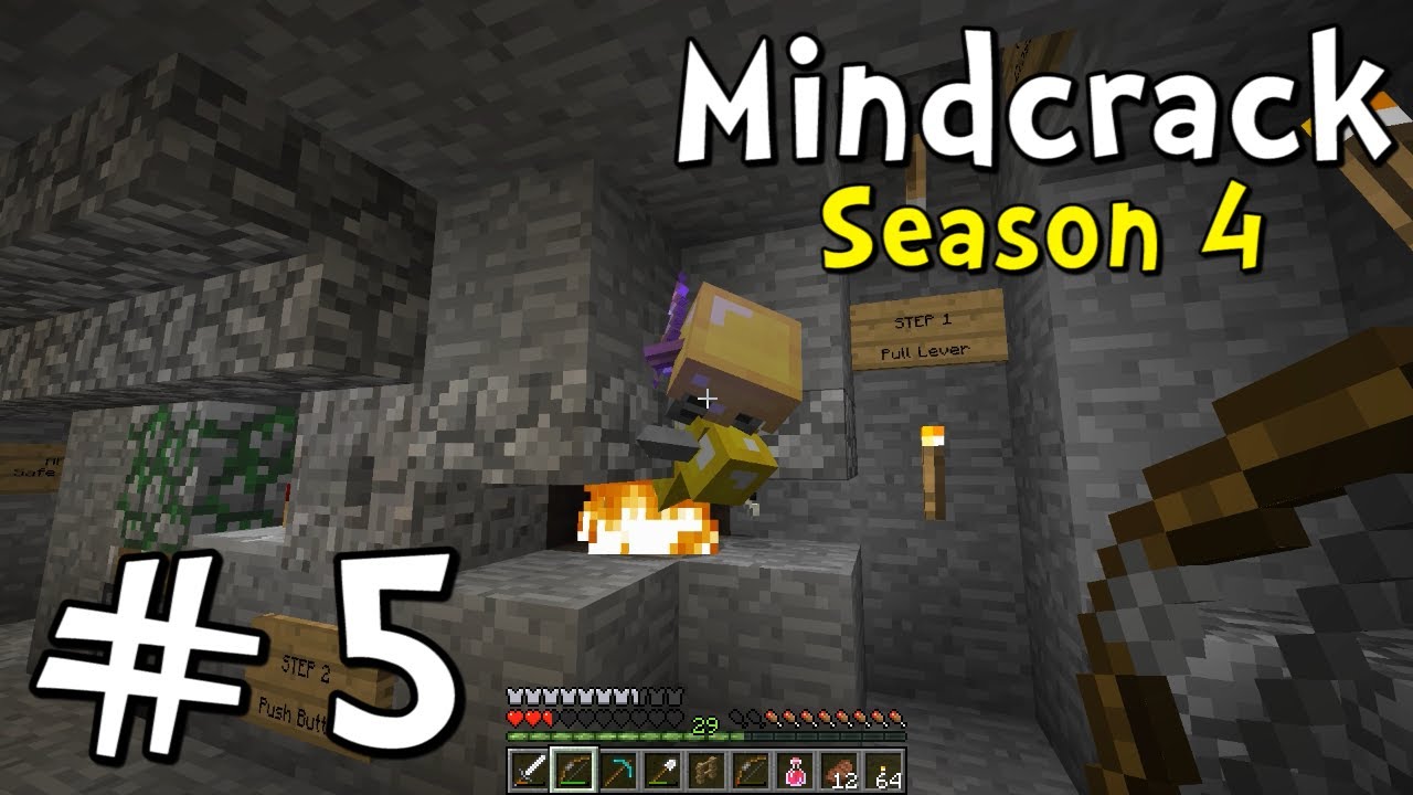 Mindcrack S4E5 "Curse of the XP Farm!" (Minecraft Survival 