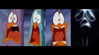 Animaniacs - The Goodfeathers' Reaction To Ghostface From Scream