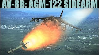 AV8B Harrier: AGM122 Sidearm SEAD Tutorial | DCS WORLD