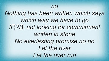 Alarm - Let The River Run Its Course Lyrics