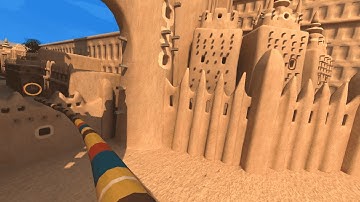 (Motion Sickness Warning) Savannah Citadel First Person Run - Sonic Generations