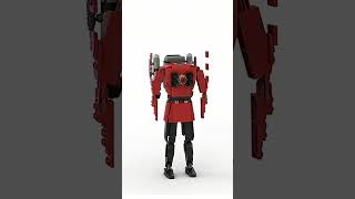 Epic Lego Titan Speaker Man From Skibidi Toilet Brick-Built Masterpiece