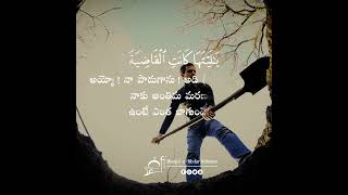 Surah Al Haqqah  Verse 25  29 telugu 
