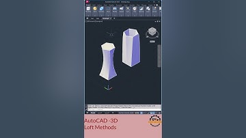 AutoCAD 3D Loft Command Tutorial   Step by Step Guide #AutoCAD3D #CADDEngineer