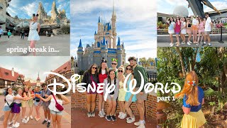 DISNEY VLOG | part 1, Disney Springs, Magic Kingdom, Hollywood Studios, Epcot