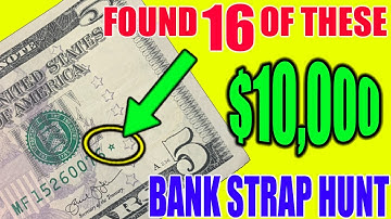 Zoeken naar $5 bankriemen: vind mooie serienummers en sterbiljetten uit $10.000 biljetten!