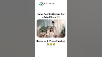 Honor Robotic Camera Arm 🤯 Honor Robot Phone | Samsung/iphone finished #honor #robotphone #technews