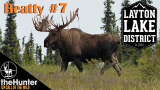 Beatty #7 Harvest A Moose Weighing 520kg 🦌 Layton Lakes Side Missions 🦌 theHunter Call of the Wild