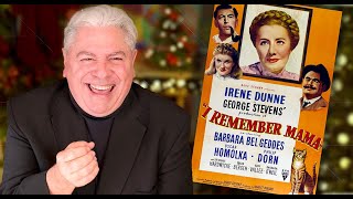 CLASSIC MOVIE REVIEW 🎄 I REMEMBER MAMA with IRENE DUNNE ☃️ Classic Family Film STEVE HAYES