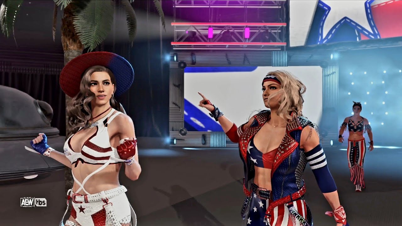 WWE 2K25 Американская команда против Кубинской команды: Жестокий бой (PS5)