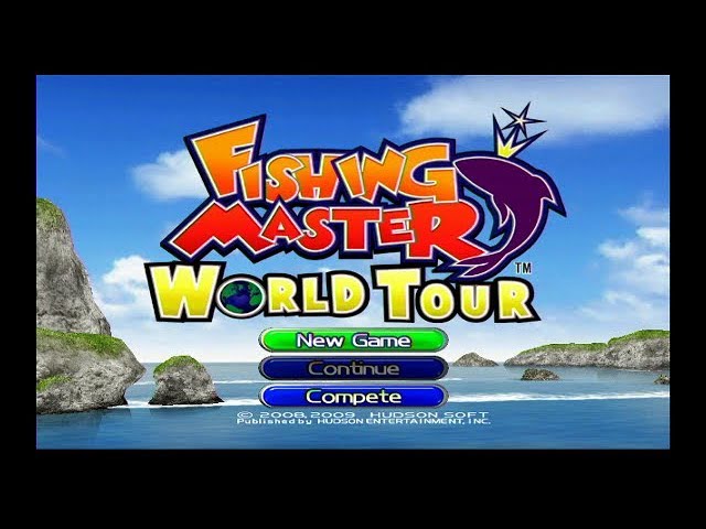 Fishing Master World Tour Wii - An Hour Of AWESOME Fishing