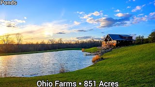 Ohio Farms For Sale | 851 Acres | Ohio Farmland For Sale | Ohio Hunting Land | Luxury Property