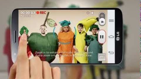 LG G2 Features (Audio Zooming)