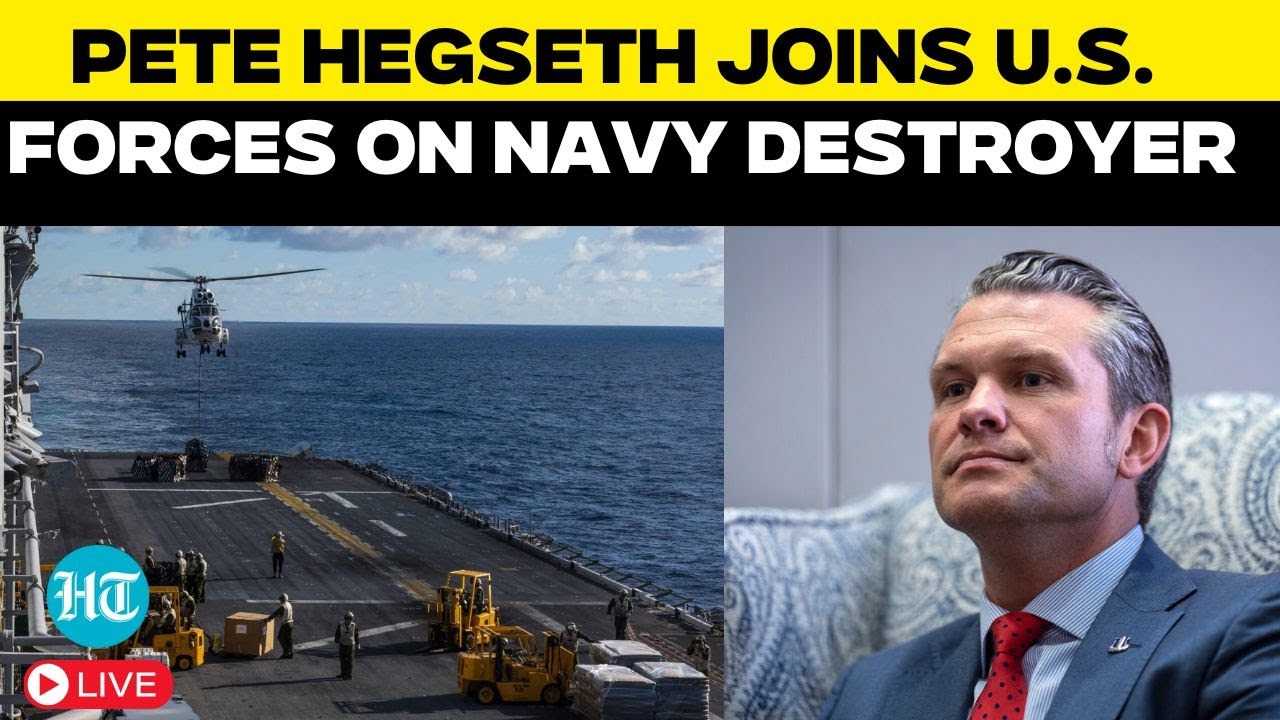 LIVE | U.S. Defense Secretary Works Out With Troops on Navy Destroyer in Singapore | Trump | Hegseth