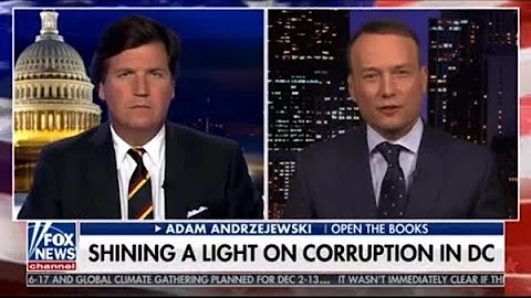 Adam Andrzejewski on Tucker Carlson Tonight Corrup...