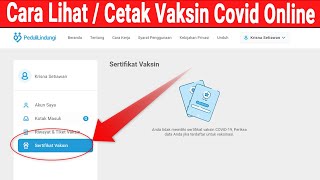 Cara Cek Sertifikat Vaksin di Pedulilindungi.id