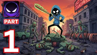 Stick World Z: Zombie War TD – Tower Defense Gameplay Walkthrough Part 1 (iOS, Android) screenshot 5