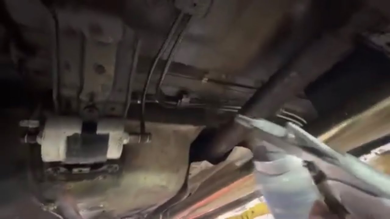 Spraying black fluid film undercoating on my car YouTube