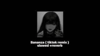 Bananza (tiktok remix) - slowed & reverb ( don’t be shy girl go bananza shake ya body …)