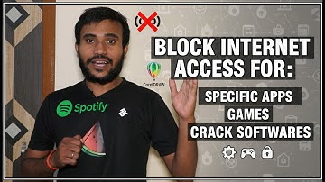 how to block internet access for specific programs crack software & games #viraltrick #pctips #tech