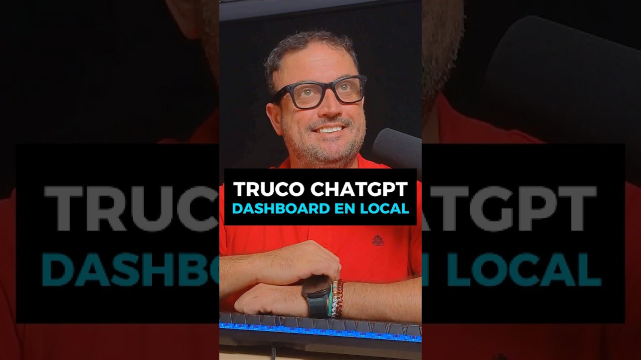 TRUCO CHATGPT - DASHBOARDS COMO POWERBI EN LOCAL #ia #ai #chatgpt #data #bigdata #bilbao