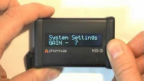 Phormula KS-3 Knock Detection System - Settings (2/3)