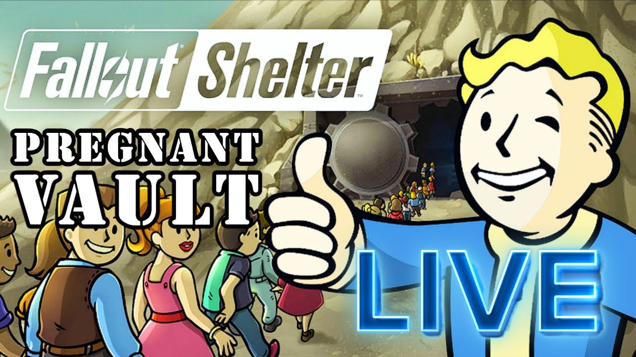 Fallout Shelter Survival Difficulty! Everyone's PREGNANT VAULT Experiment! Day 8