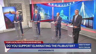 #SCSenDebate: U.S. Senate candidates explain why they support eliminating the filibuster
