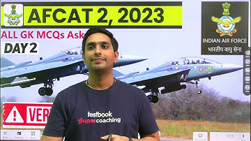 AFCAT GK MCQs Asked on Day 2 | AFCAT Exam Analysis 2023 | AFCAT Day 2 Answer Key | Akash Randev