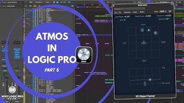 #6 - 3D Objects For Ultimate Panning of Your Atmos Tracks (Dolby Atmos in Logic Pro Series)