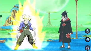 TRUNKS VS SASUKE | ULTIMATE ANIME MUGEN CLASH