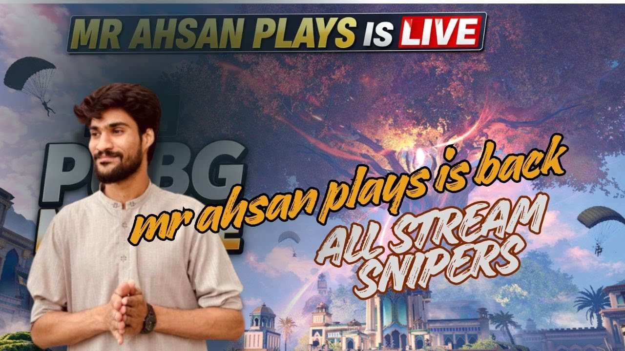 🔴  Mr Ahsan Plays is LIVE | PUBG Mobile | Forest Update .