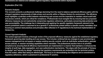 2V0 51 23 VMware Horizon 8 x Professional Free Practice Test And Answers Updated