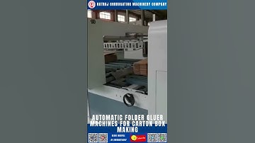 Automatic Folder Gluer Machine | Carton Box Making | Nagpal Industries