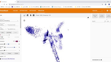 Keras callbacks tensorboard 練習將 MNIST手寫辨識可視化 - Projector