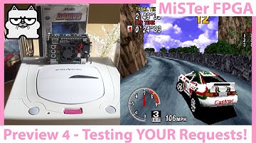 MiSTer FPGA DE10 NANO! Saturn Core Update 2! Testing YOUR Requests! Sega Saturn in FPGA