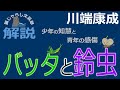 川端康成『バッタと鈴虫/掌の小説』解説|少年の知慧と青年の感傷