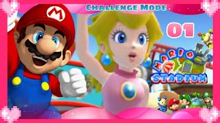 💗 Mario Super Sluggers (Challenge Mode) Mario Stadium 💗