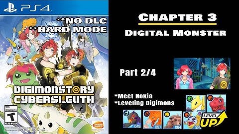 Digimon Story Cyber Sleuth (PS4 PRO) - **No DLC** | **Hard Mode** Chapter 3  - Part 2/4
