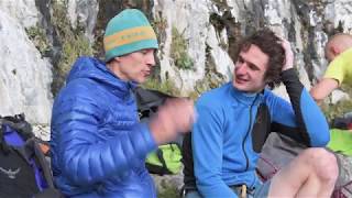 Adam Ondra tries Rainman (9b): Britain's hardest climb