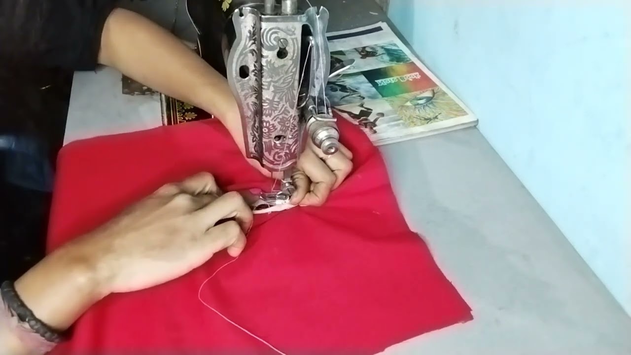 How to sew an invisible zipper with a regular foot YouTube