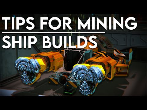 Tips for mining ship builds & Inspiration! - Space Engineers (Vanilla)