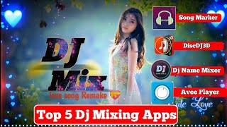 Top 5 DJ Mixing Apps for Android | Free and Unlimited | Dj song editing App | Freelancer Tarun screenshot 2