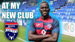 The First Day at the Club for Ross County FC