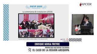 PROTOCOLO INCLUSIVO CULTURAL: EL CASO DE LA REGIÓN AREQUIPA - Enrique Noria Freyre