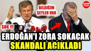 Davutoğlu Bildiğim Şeyler Var Diyerek Erdoğanı Zora Sokacak Skandalları Açıkladı