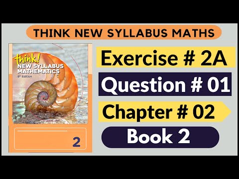 Exercise 2A Question