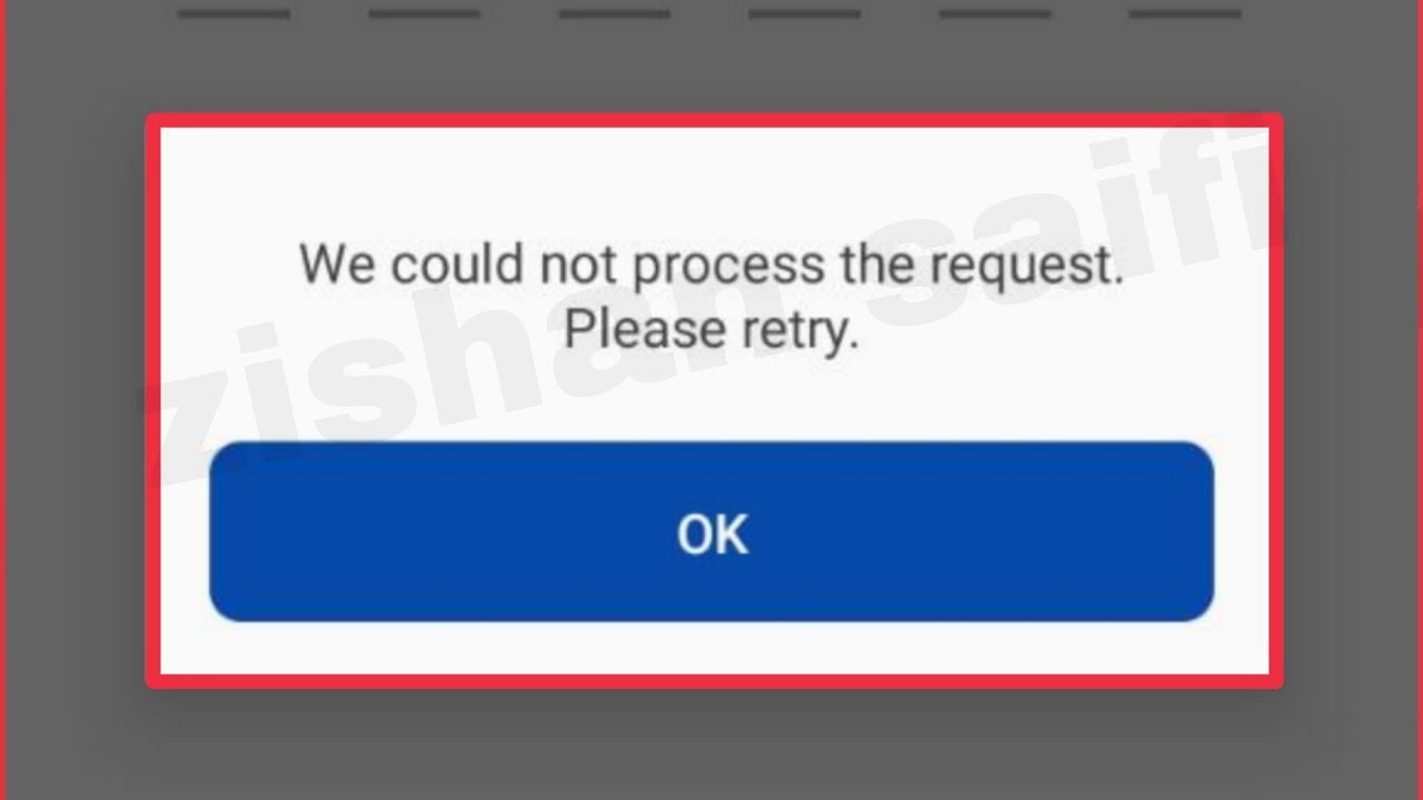 Mobikwik Fix We could not process the request Please retry Problem ...