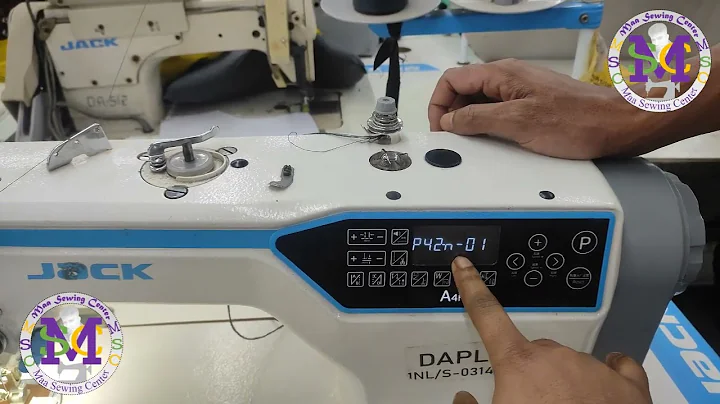 Single Needle Jack A4F & A5E-Q Master Reset, All Reset.