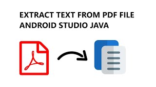 How to Extract Text From PDF File in Android Studio Using Java